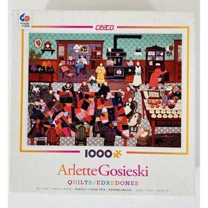 Quilts Jigsaw Puzzle 1000 Pcs Complete Arlette Rose Gosieski Crafts Sewing